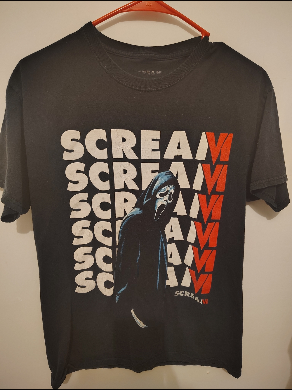 Black Scream Graphic Short-Sleeve Tee